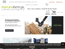 Tablet Screenshot of forumfirm.pl
